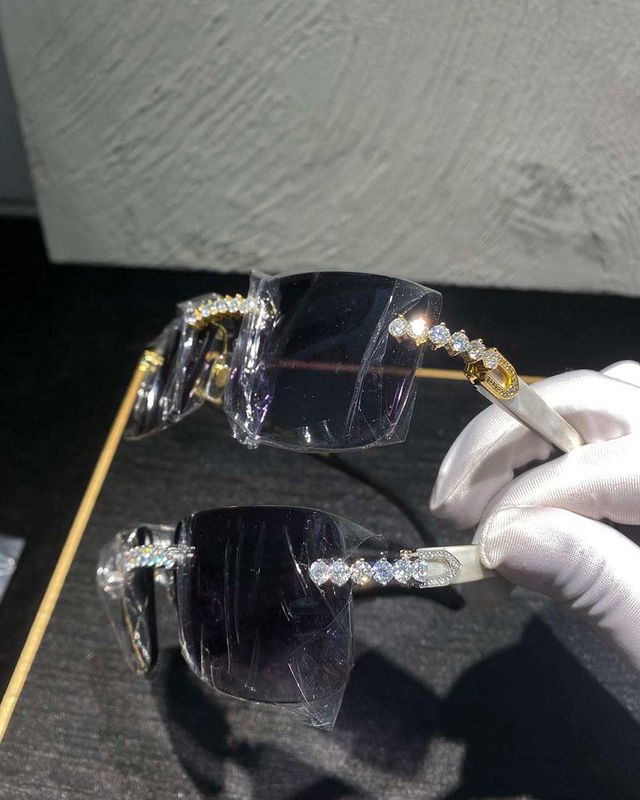 Moissanite Cartier Glasses