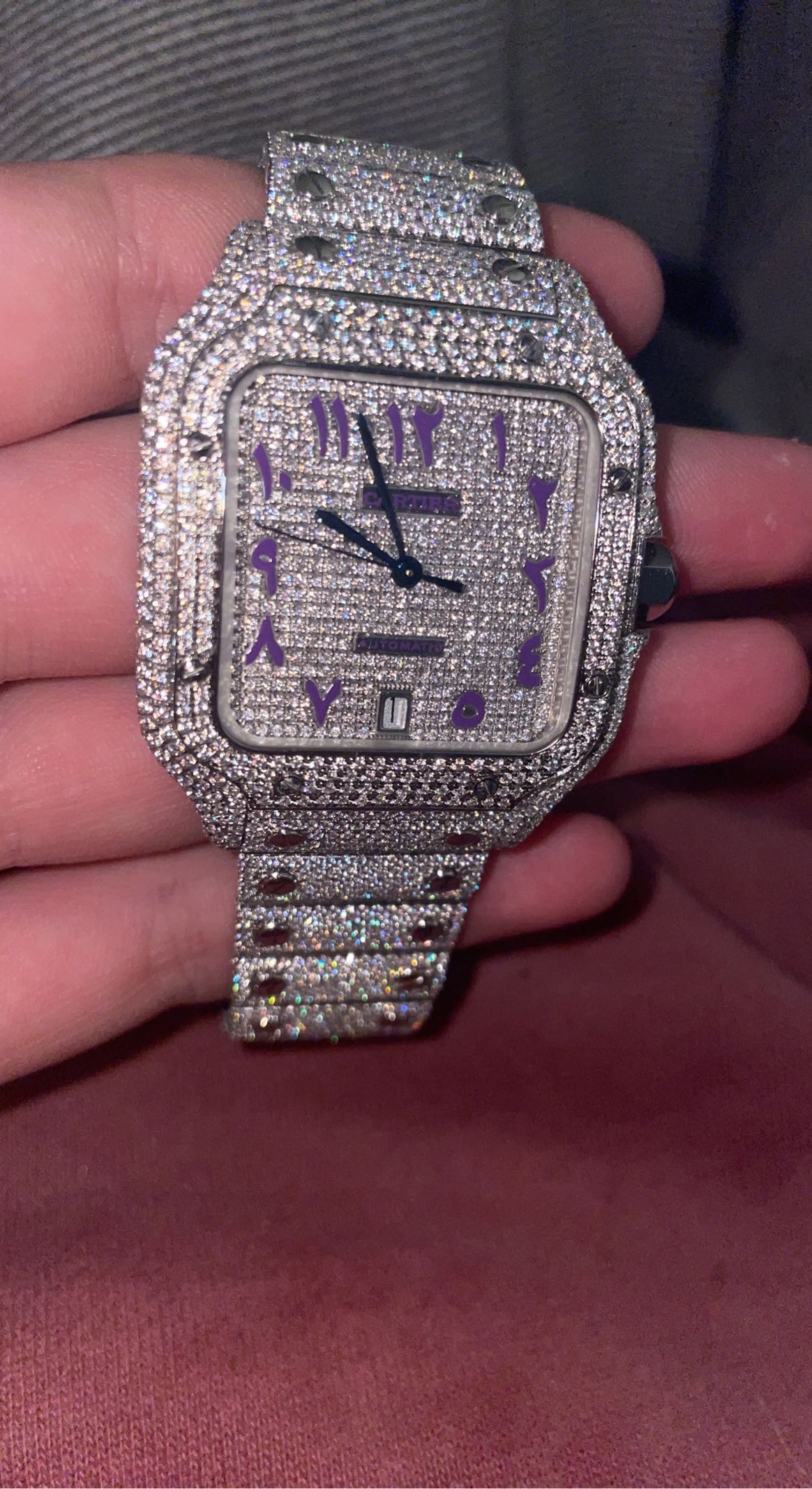 Moissanite Cartier Santos