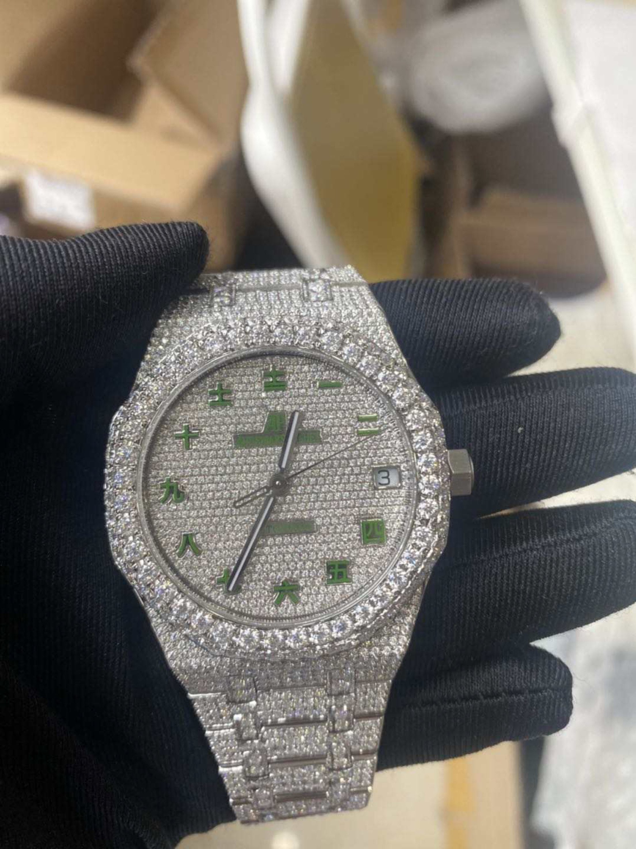 Moissanite Audemars Piguet Royal Oak