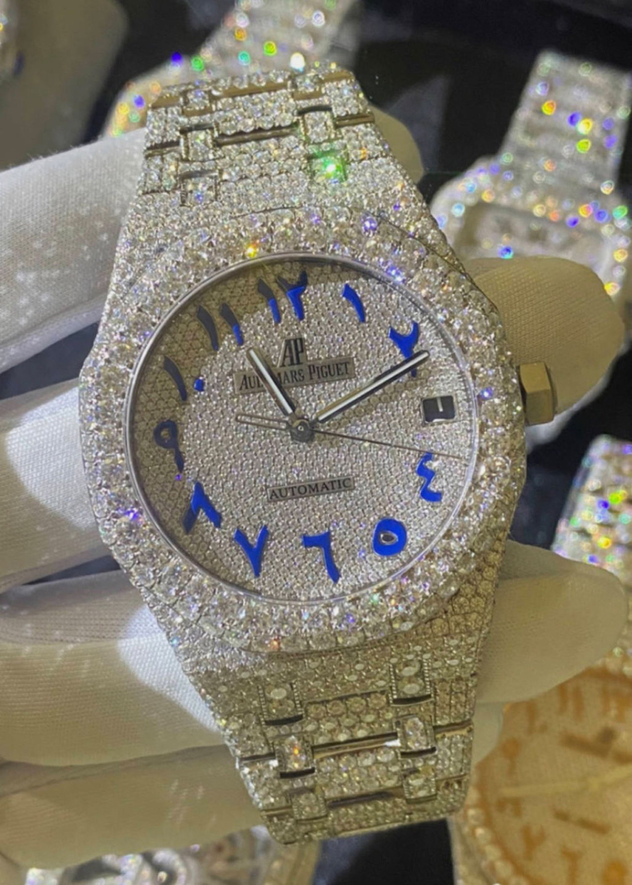 Moissanite Audemars Piguet Royal Oak